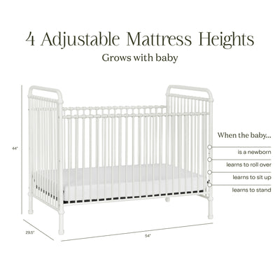 Namesake Abigail 3-in-1 Convertible Crib