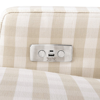 Namesake Crewe Electronic Recliner and Swivel Glider