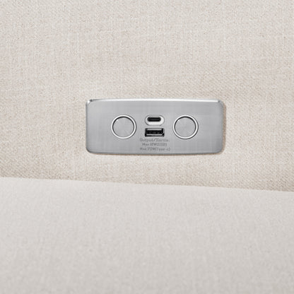 Monogram by Namesake Monroe Power Recliner and Swivel Glider