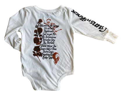 Guns N Roses Appetite for Destruction Long Sleeve Onesie - Twinkle Twinkle Little One