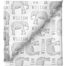 Sugar + Maple Personalized Stretchy Blanket | Elephant - Twinkle Twinkle Little One