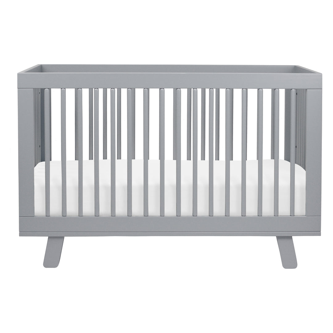 Buy grey Hudson 3-in-1 Convertible Crib with Toddler Bed Conversion Kit