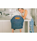 guzzie+Guss Perch Hanging High Chair - Salt & Pepper - Twinkle Twinkle Little One