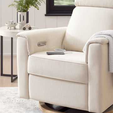 Monogram by Namesake Willa Plus Power Glider Recliner + Power Headrest - Twinkle Twinkle Little One