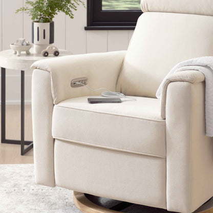 Namesake Willa Plus Power Glider Recliner + Power Headrest