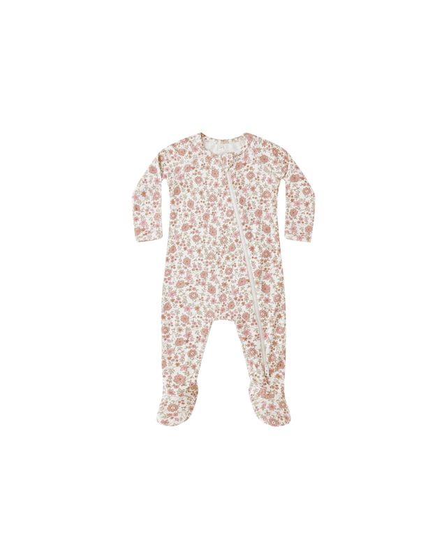 Bamboo Zip Footie || Bloom - Twinkle Twinkle Little One