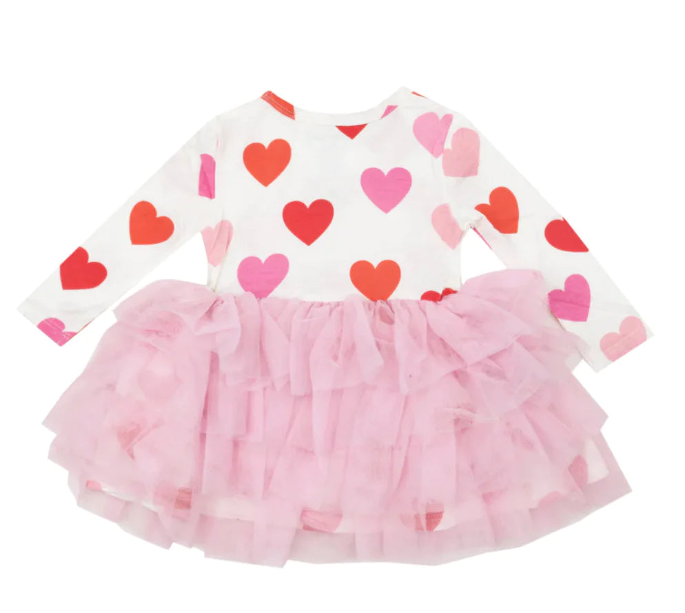 Hearts Twirly Tank Tutu Dress - Twinkle Twinkle Little One