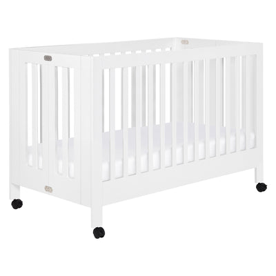 Babyletto Maki Portable Folding Crib with Toddler Bed Conversion Kit