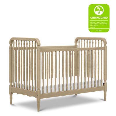 Namesake Liberty 3-in-1 Convertible Spindle Crib with Toddler Bed Conversion Kit