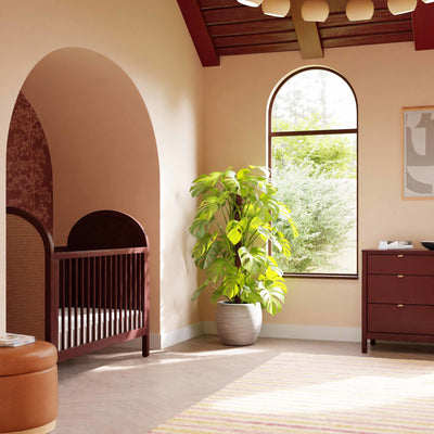 Babyletto Bondi Cane 3-in-1 Convertible Crib with Toddler Bed Conversion Kit - Twinkle Twinkle Little One