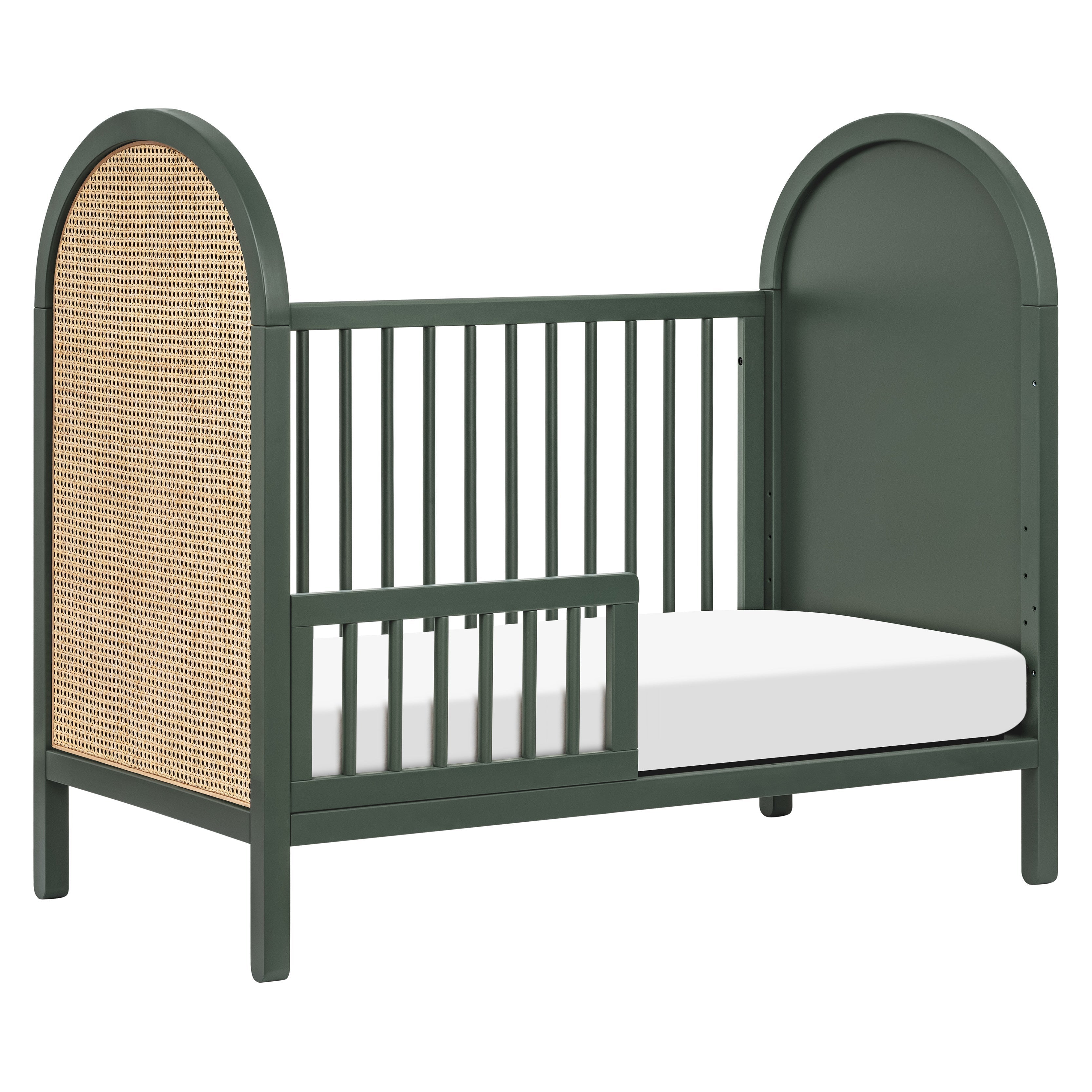 Babyletto Bondi Cane 3-in-1 Convertible Crib with Toddler Bed Conversion Kit - Twinkle Twinkle Little One