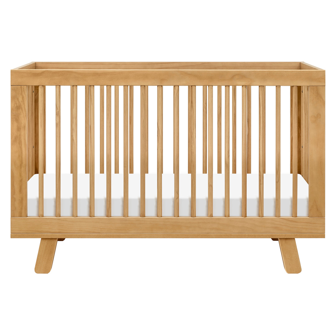 Buy honey Hudson 3-in-1 Convertible Crib with Toddler Bed Conversion Kit