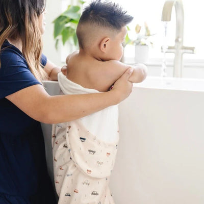 Toddler Hooded Towel - Twinkle Twinkle Little One