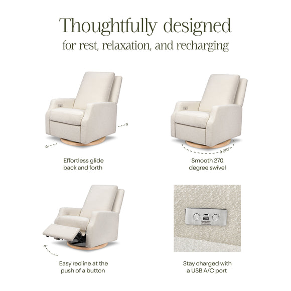 Namesake Crewe Electronic Recliner and Swivel Glider - Twinkle Twinkle Little One