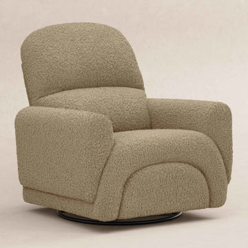 Babyletto Rainbow Recliner and Swivel Glider in Teddy Loop - Twinkle Twinkle Little One