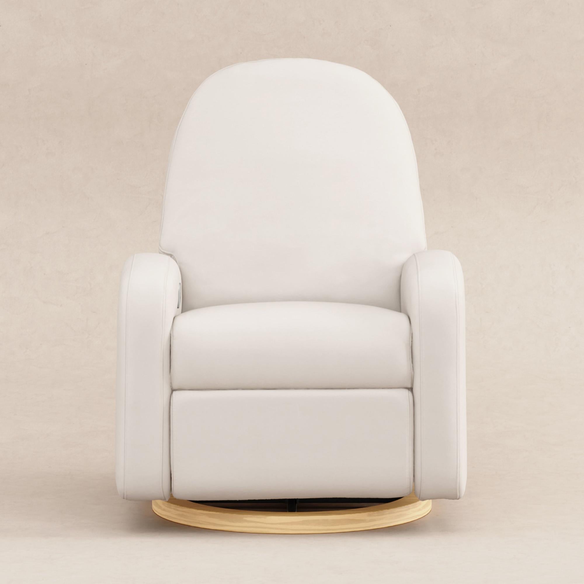 Babyletto Nami Electronic Recliner and Swivel Glider Recliner with USB port