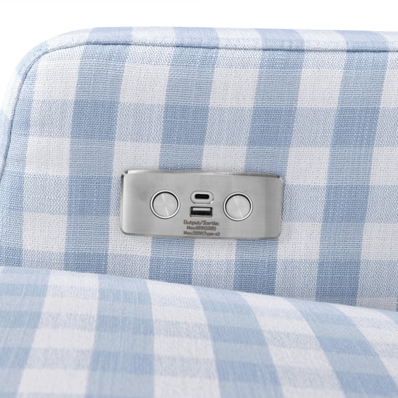 Namesake Crewe Electronic Recliner and Swivel Glider - Twinkle Twinkle Little One