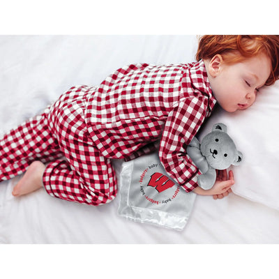 Wisconsin Badgers - Security Bear Gray - Twinkle Twinkle Little One