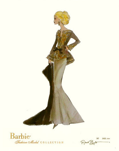 Limited Edition Gold Framed Barbie - Capucine - Twinkle Twinkle Little One