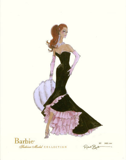 Limited Edition Gold Framed Barbie - Siren - Twinkle Twinkle Little One