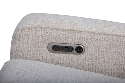 Charlotte Power Gliding Recliner with Power Lumbar – Richmond Cream