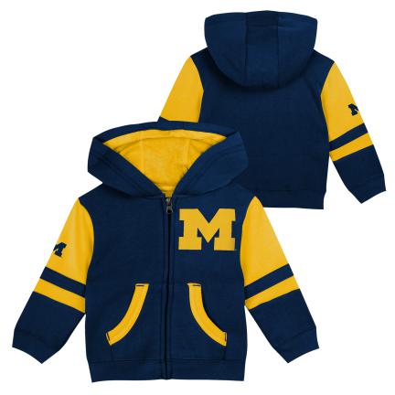 University of Michigan Toddler Ready Fleece Full-Zip Hoodie Jacket