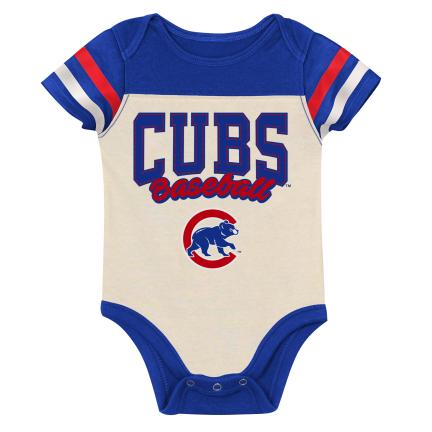 Chicago Cubs Onesie, Bib and Bootie Set