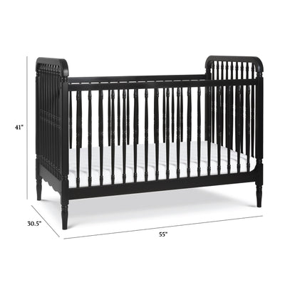 Namesake Liberty 3-in-1 Convertible Spindle Crib with Toddler Bed Conversion Kit