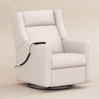 Babyletto Kiwi Deluxe Power Recliner & Swivel Glider with Heat and Massage