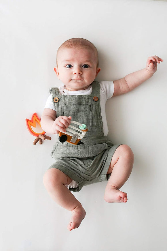 Little Camper Baby Teether Toy - Twinkle Twinkle Little One