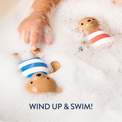 Itzy Ritzy Silly Swimmers Bath Set | Bears