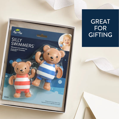 Itzy Ritzy Silly Swimmers Bath Set | Bears