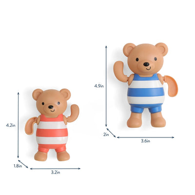Itzy Ritzy Silly Swimmers Bath Set | Bears