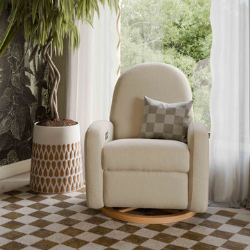 Babyletto Nami Electronic Recliner and Swivel Glider Recliner with USB port - Twinkle Twinkle Little One