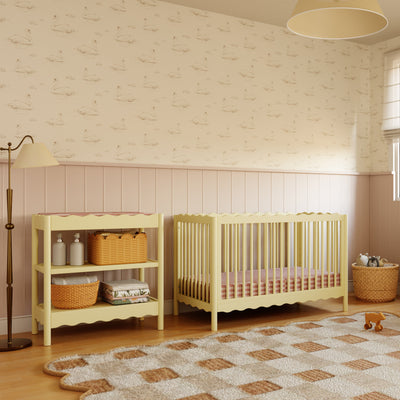 Babyletto Swell 4-in-1 Convertible Crib with Toddler Bed Conversion Kit