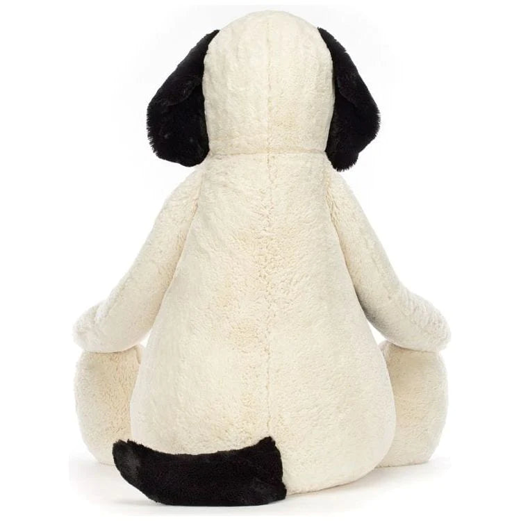 Giant Bashful Black & Cream Puppy - Twinkle Twinkle Little One