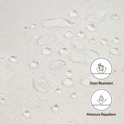 Babyletto Naka Storage Ottoman in Eco-Performance Fabric | Water Repellent & Stain Resistant