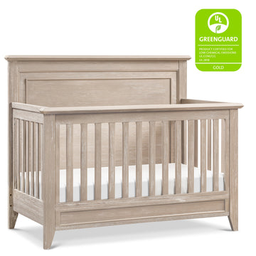 Monogram by Namesake Beckett Rustic 4-in-1  Convertible Flat Top Crib - Twinkle Twinkle Little One