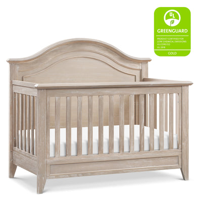 Monogram by Namesake Barrow Rustic 4-in-1 Convertible Curve Top Crib