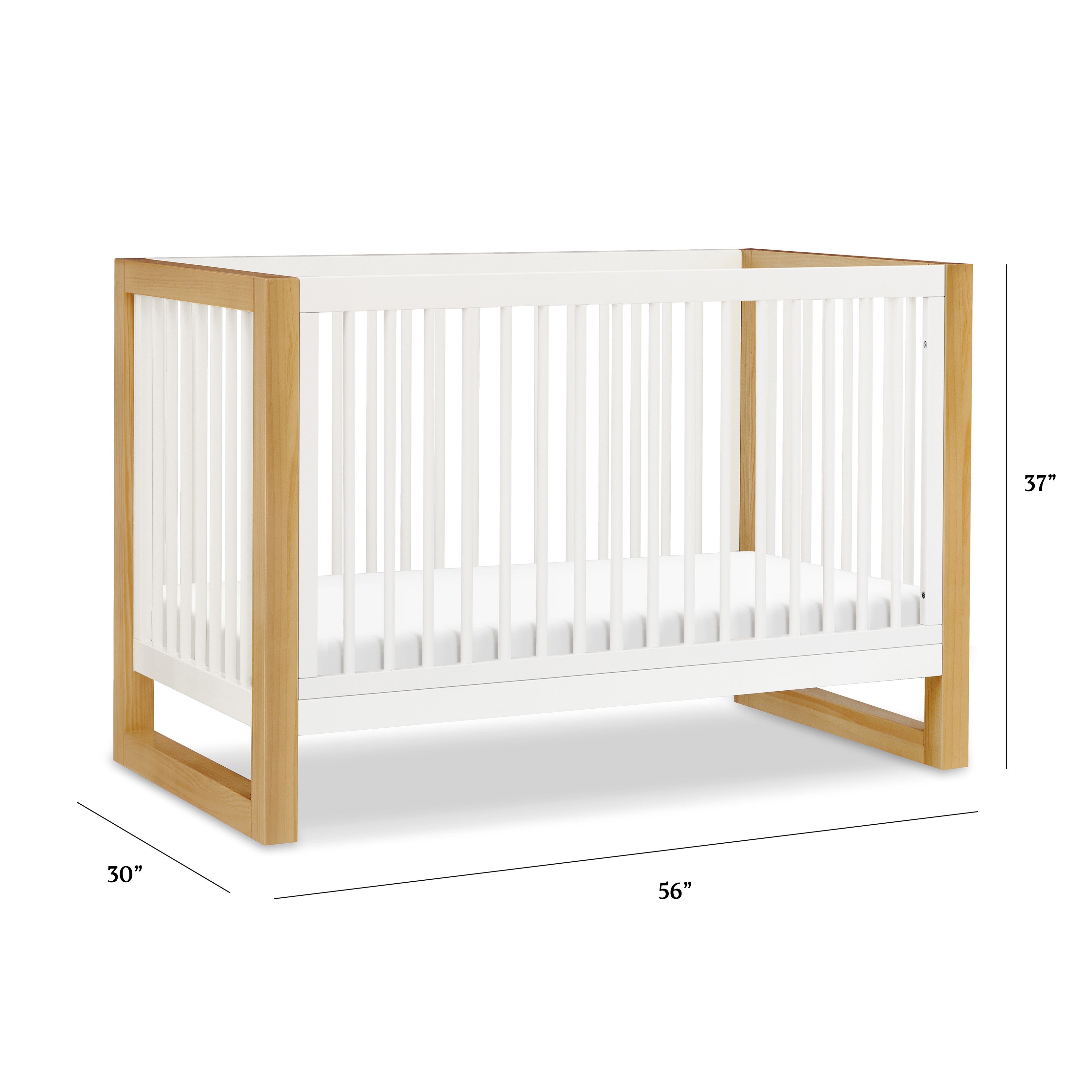 Namesake Nantucket 3-in-1 Convertible Crib with Toddler Bed Conversion Kit