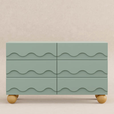 Babyletto Lido Wave 6-Drawer Wide Dresser (56")