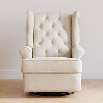 Namesake Harbour Electronic Recliner and Swivel Glider in Eco-Performance Fabric with USB port | Water Repellent & Stain Resistant - Twinkle Twinkle Little One