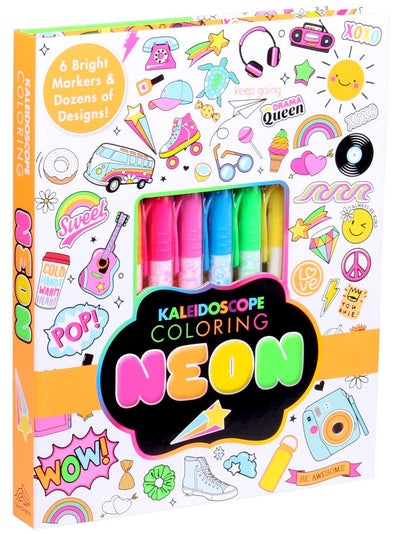 Kaleidoscope Coloring: Neon - Twinkle Twinkle Little One