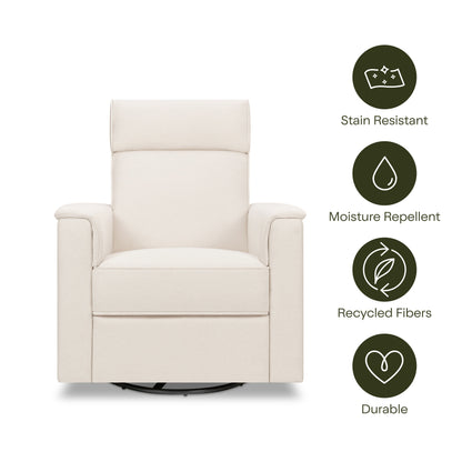 Namesake Willa Deluxe Power Recliner and Swivel Glider with Heat and Massage