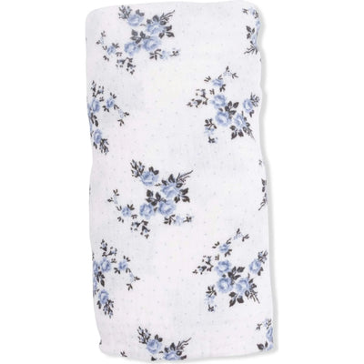 Belle Rosette Dot Swaddle Blanket