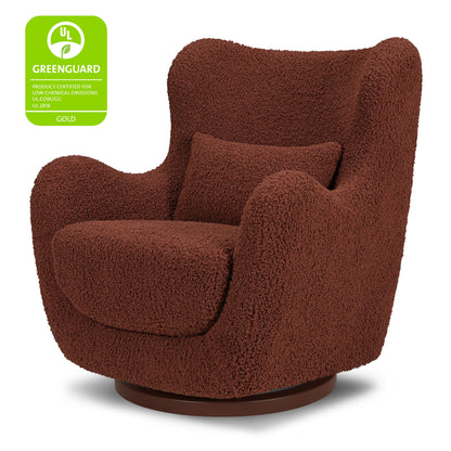 Babyletto Solstice Swivel Glider in Teddy Loop