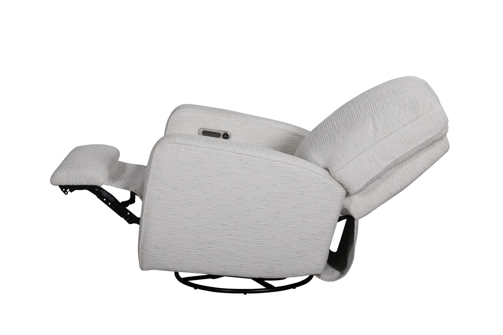 Charlotte Power Gliding Recliner with Power Lumbar – Faz Cotton - Twinkle Twinkle Little One