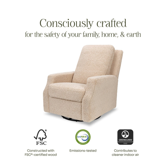 Namesake Crewe Recliner and Swivel Glider - Twinkle Twinkle Little One