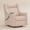 Babyletto Kiwi Deluxe Power Recliner & Swivel Glider with Heat and Massage - Twinkle Twinkle Little One