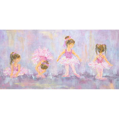 Little Dancers Stretched Canvas Wall Art - Twinkle Twinkle Little One